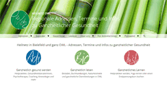 Desktop Screenshot of heilnetz-owl.de